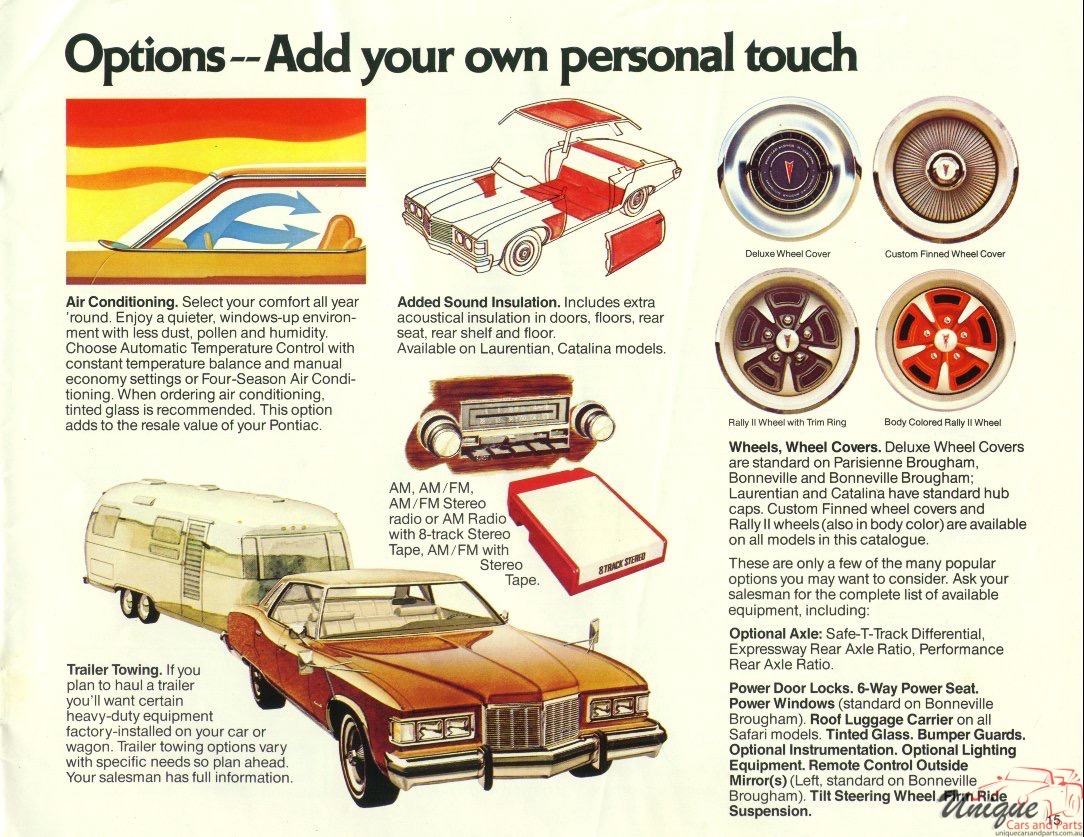 1976 Canadian Pontiac Brochure Page 3